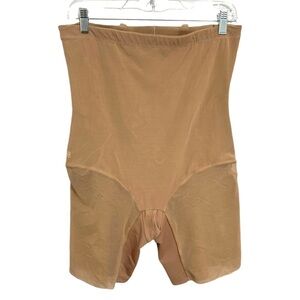 Honeylove SuperPower Shorts Womens 1X Nude Sand Sculptwear Slimming Shapewear